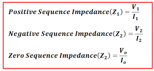 sequence-impedance-equation