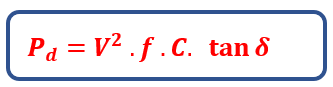 types of losses in transformer- dielectric loss formula