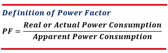 power factor formula