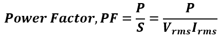 General Expression of Power Factor