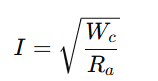 load current at which the generator operates at maximum efficiency