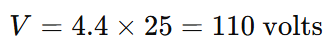 example on v/f ratio