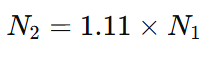 Numerical Example 1- new rpm of motor after flux reduction