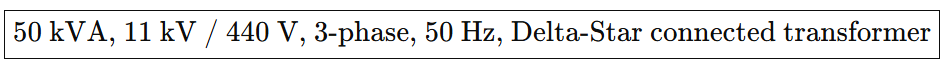 Step 5: Select the Nearest Available Standard Transformer for DTR structure