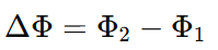 change in magnetic flux