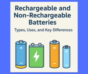 Rechargeable and Non-Rechargeable Batteries: Types, Uses, and Key Differences