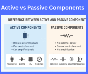 Difference Between Active and Passive Components