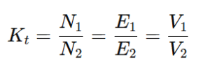 Potential Transformer Math Potential Transformer (PT) – Definition, Working, Types, Diagram