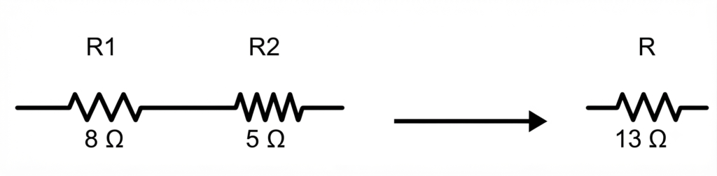equivalent resistance of series circuit